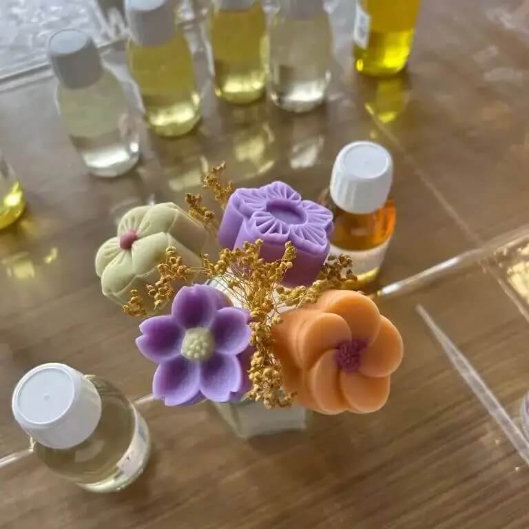 Stage de création de bougies au Lavandou